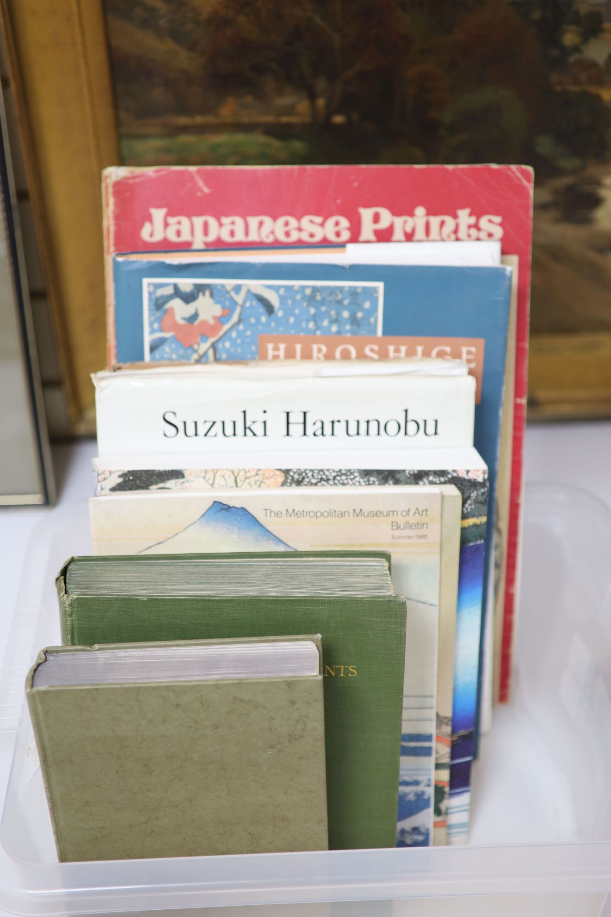 A collection of Japanese Prints Reference Books: